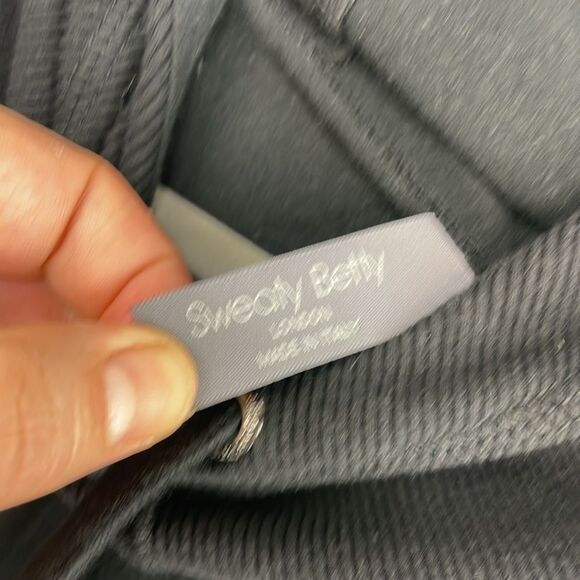 Sweaty Betty Black Escape Luxe Fleece Hoodie size XS relaxed fit - Picture 10 of 16